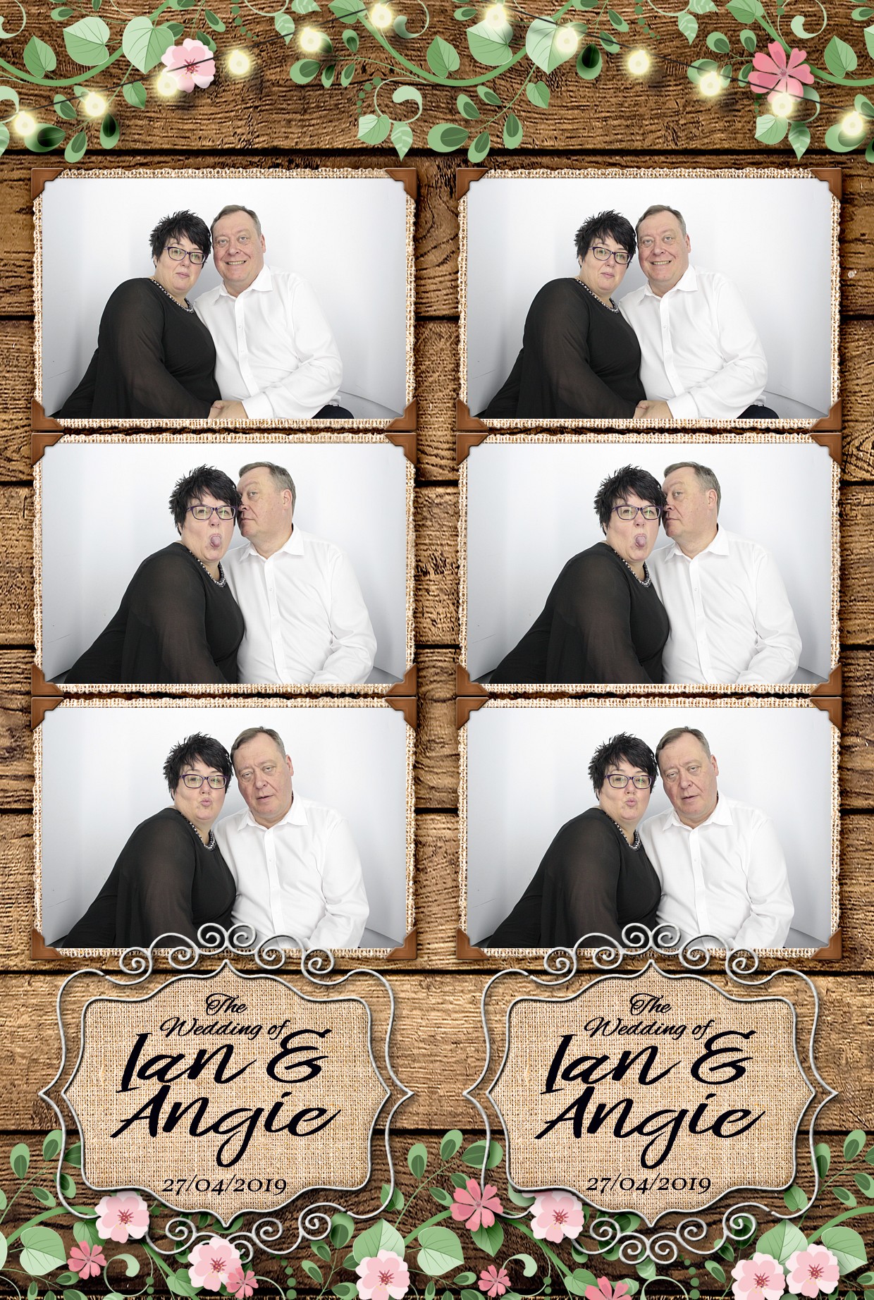 Ian & Angie’s wedding  | View more photos from the event at gallery.myphotoboothexperience.co.uk/u/MyPhotoBoothExperienceLtd/Ian-Angie’s-wedding